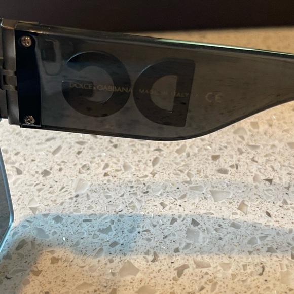 DOLCE&GABBANA DG2233 1286/6G UNISEX SHIELD SUNGLASSES - Picture 5 of 6